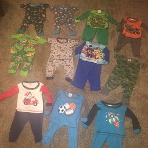 baby boy pajamas bundle